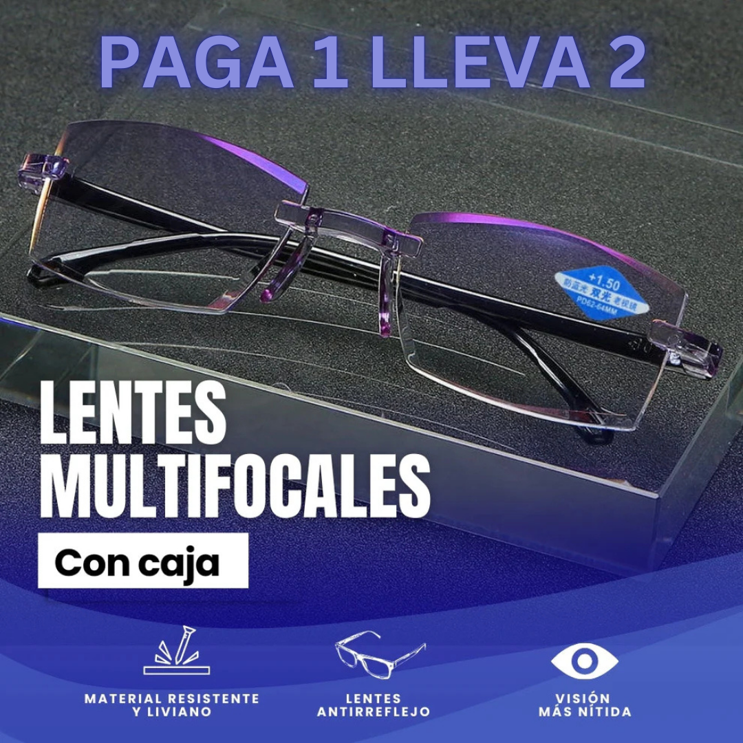 LENTES MULTIFOCALES PAGA 1 LLEVA 2
