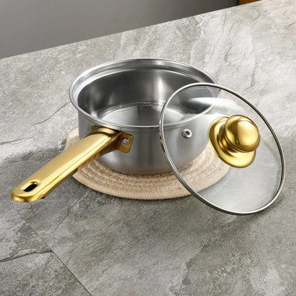 SET DE OLLAS DORADAS