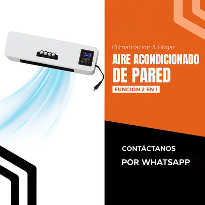 AIRE ACONDICIONADO DE PARED 2 X 1