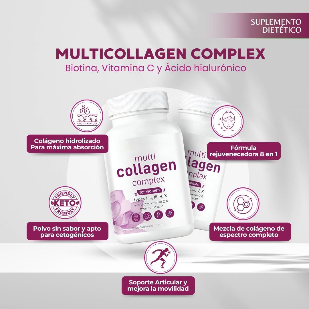 MULTI COLLAGEN PEPTIDES EN CAPSULAS