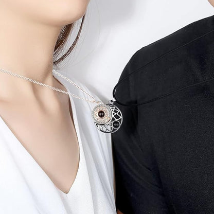 COLLAR SOL Y LUNA 50% OFF GRATIS ESTUCHE PREMIUM