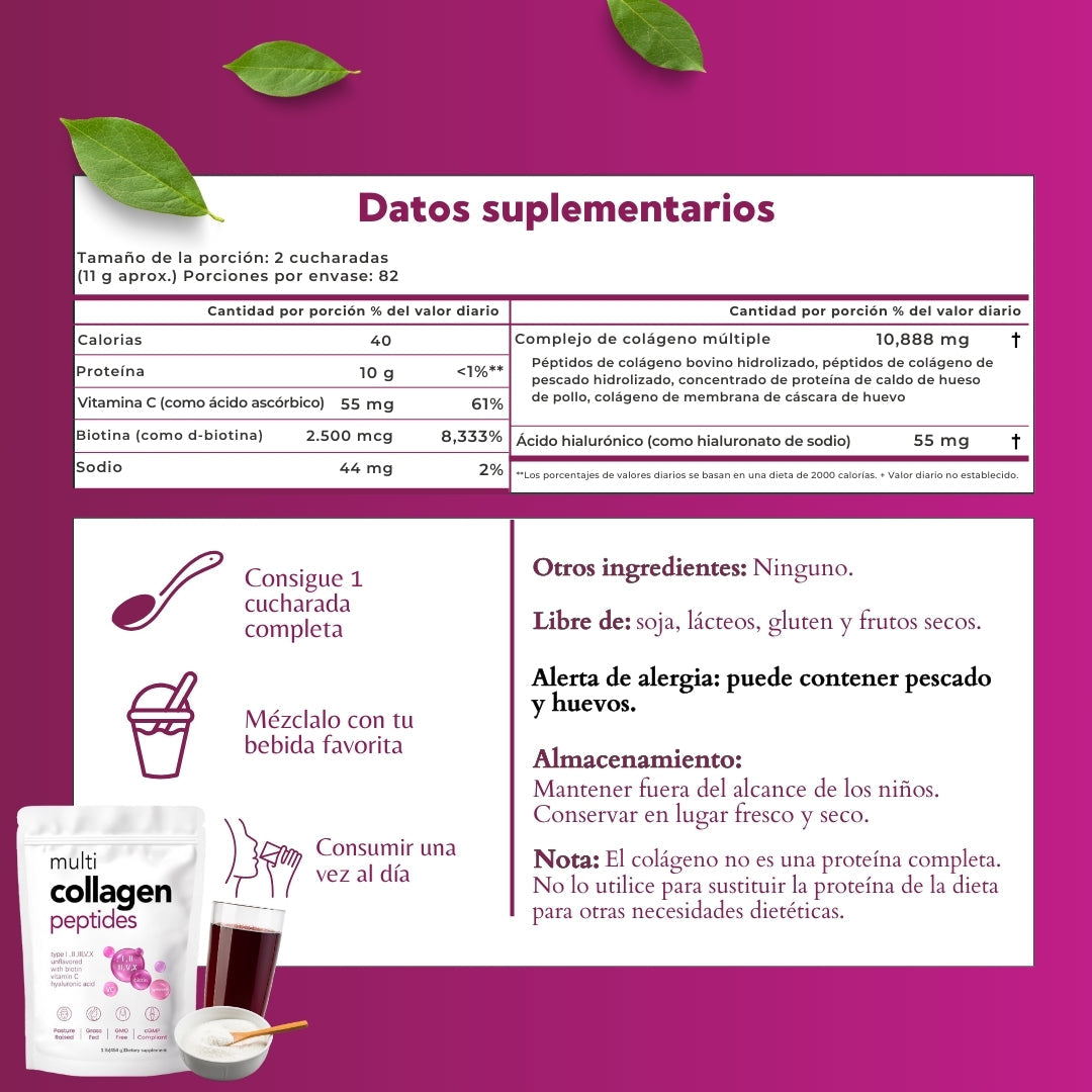 MULTI COLLAGEN PEPTIDES 2x1