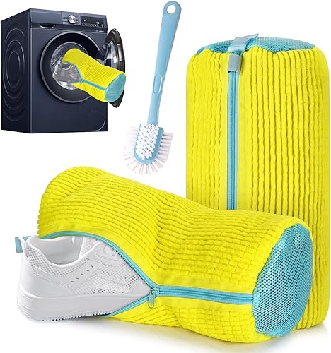 BOLSA PARA LAVAR ZAPATOS EN LAVADORA 2 x 1