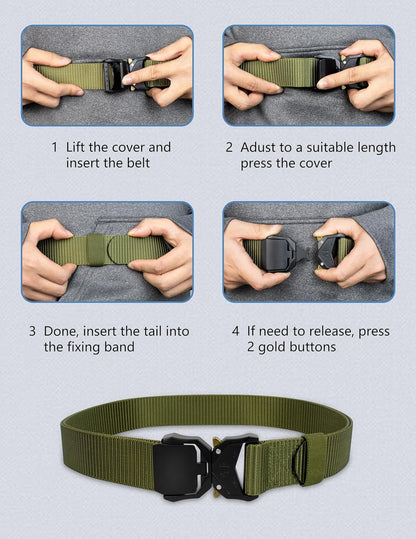 CINTURON TACTICO 3X1