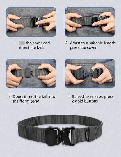 CINTURON TACTICO 3X1