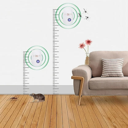 REPELENTE ULTRASÓNICO DE INSECTOS 2 x 1