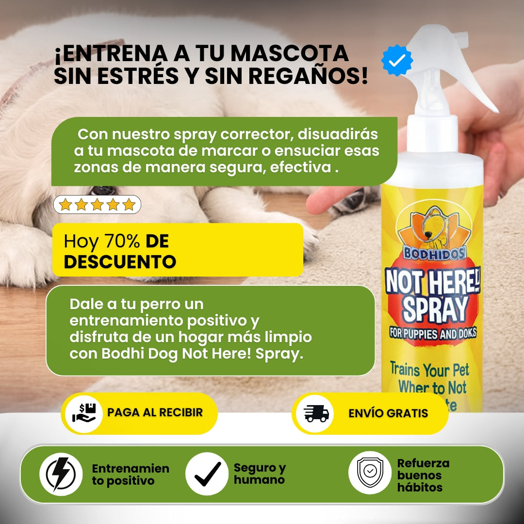 Spray para mascotas