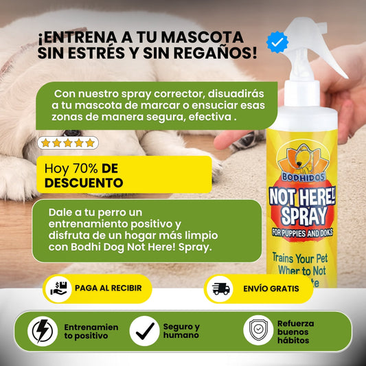 Spray para mascotas