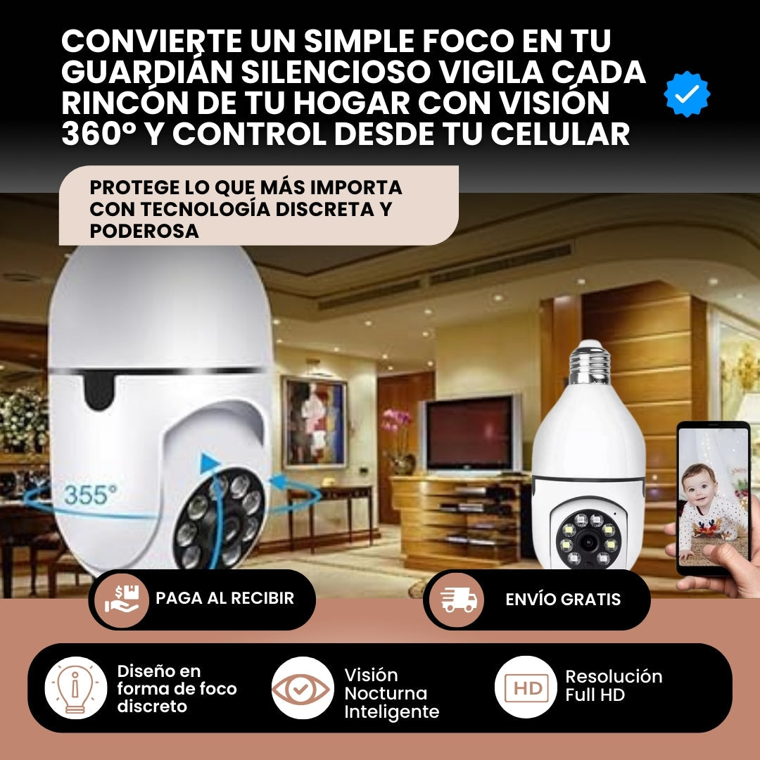 CAMARA DE SEGURIDAD SMART LAMP
