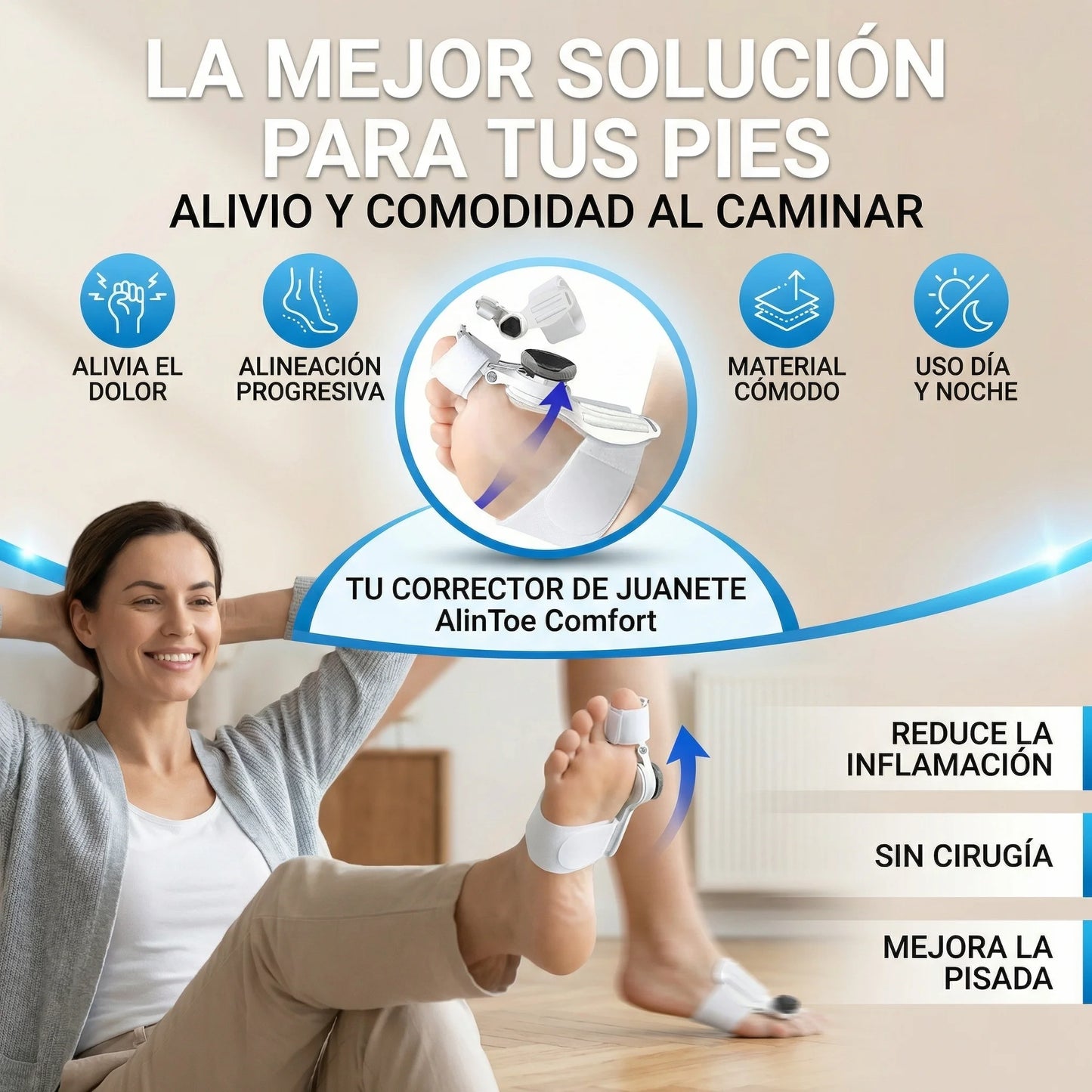 CORRECTOR DE JUANETES ALINTOE COMFORT